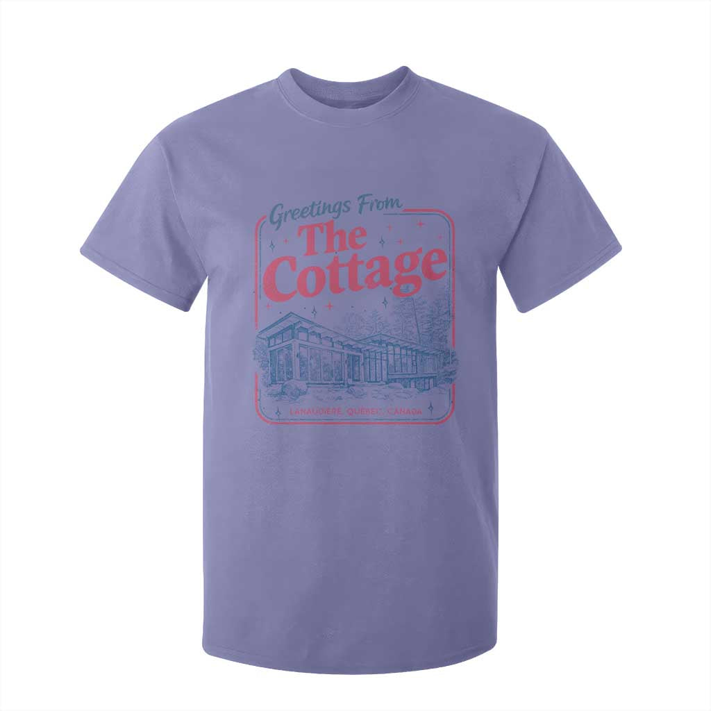 Coming To The Cottage T Shirt For Kid LGBT Romance Hockey Fan TS10 Violet Print Your Wear