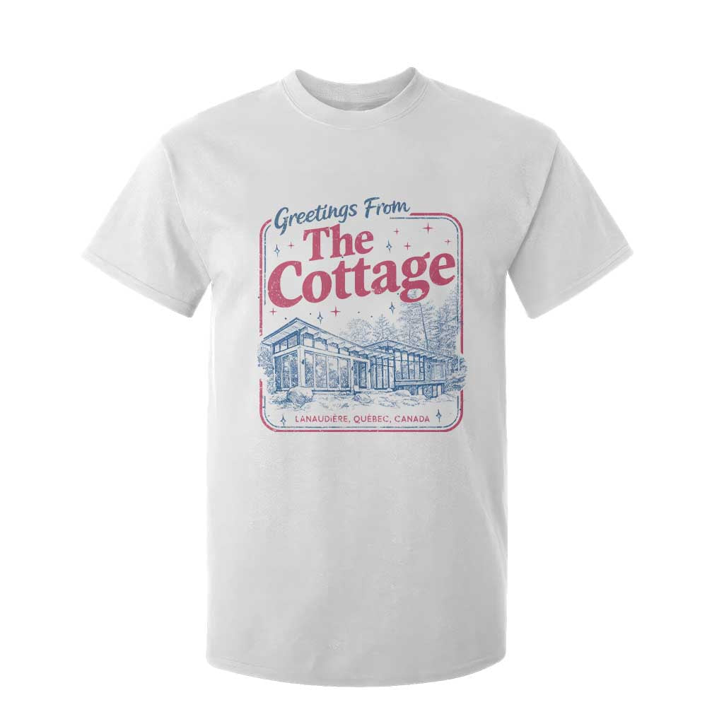 Coming To The Cottage T Shirt For Kid LGBT Romance Hockey Fan TS10 White Print Your Wear