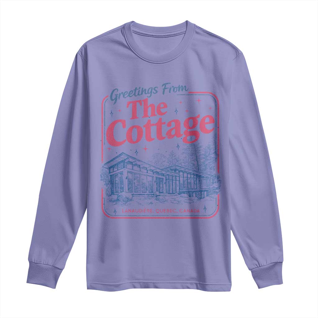 Coming To The Cottage Long Sleeve Shirt LGBT Romance Hockey Fan TS10 Violet Print Your Wear
