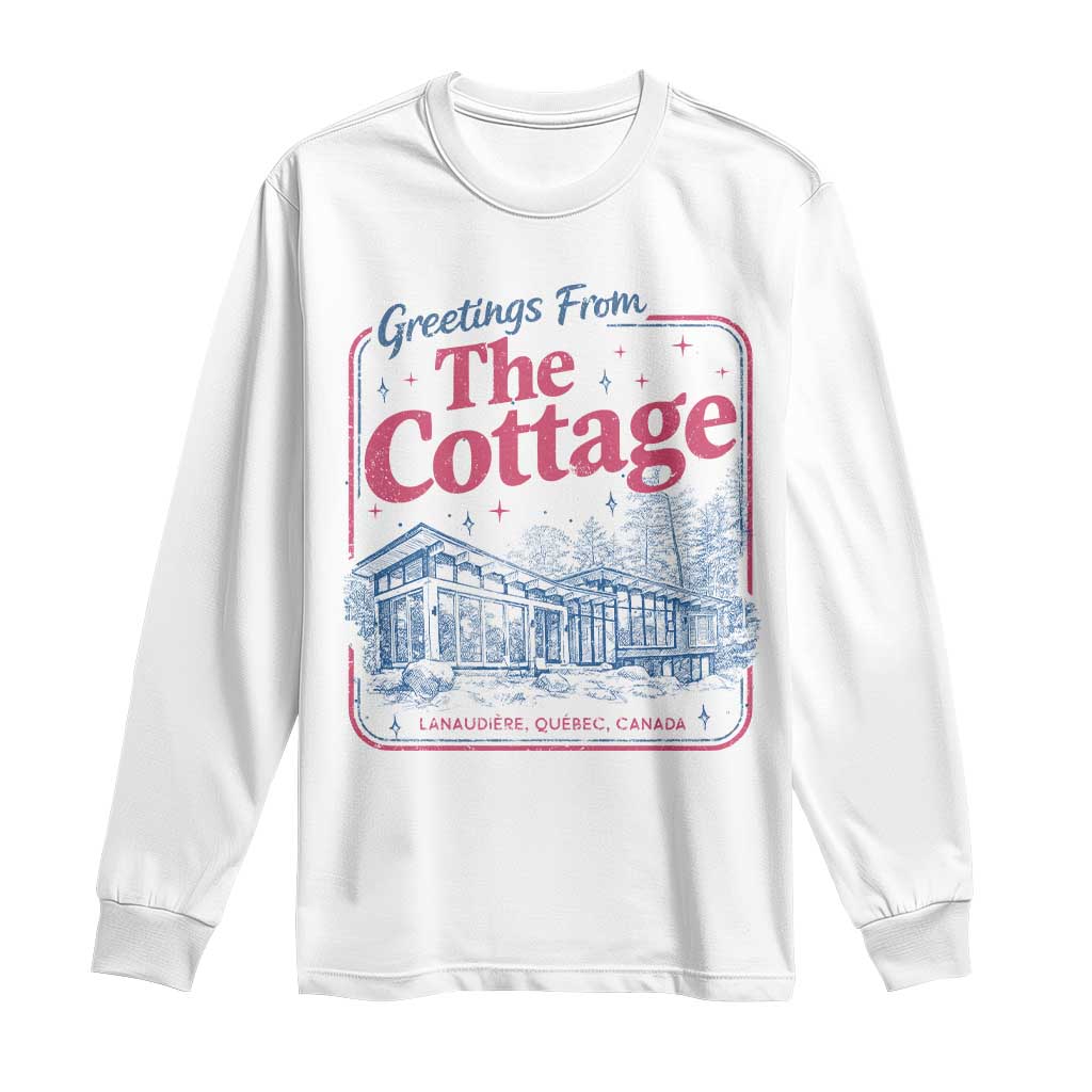 Coming To The Cottage Long Sleeve Shirt LGBT Romance Hockey Fan TS10 White Print Your Wear
