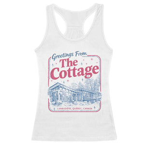 Coming To The Cottage Racerback Tank Top LGBT Romance Hockey Fan TS10 White Print Your Wear
