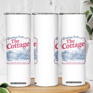 Coming To The Cottage Skinny Tumbler LGBT Romance Hockey Fan TS10 Print Your Wear