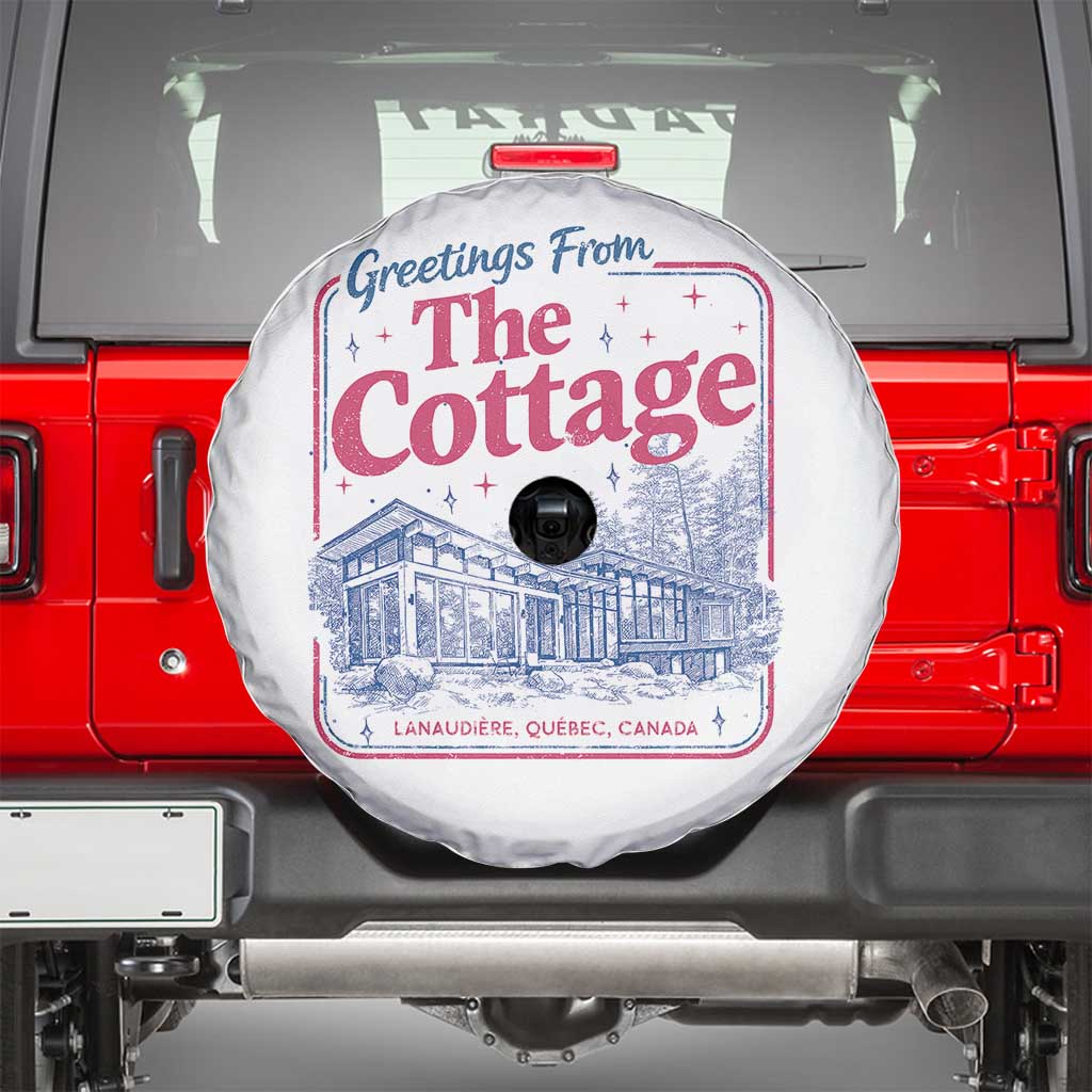 Coming To The Cottage Spare Tire Cover LGBT Romance Hockey Fan TS10 White Print Your Wear