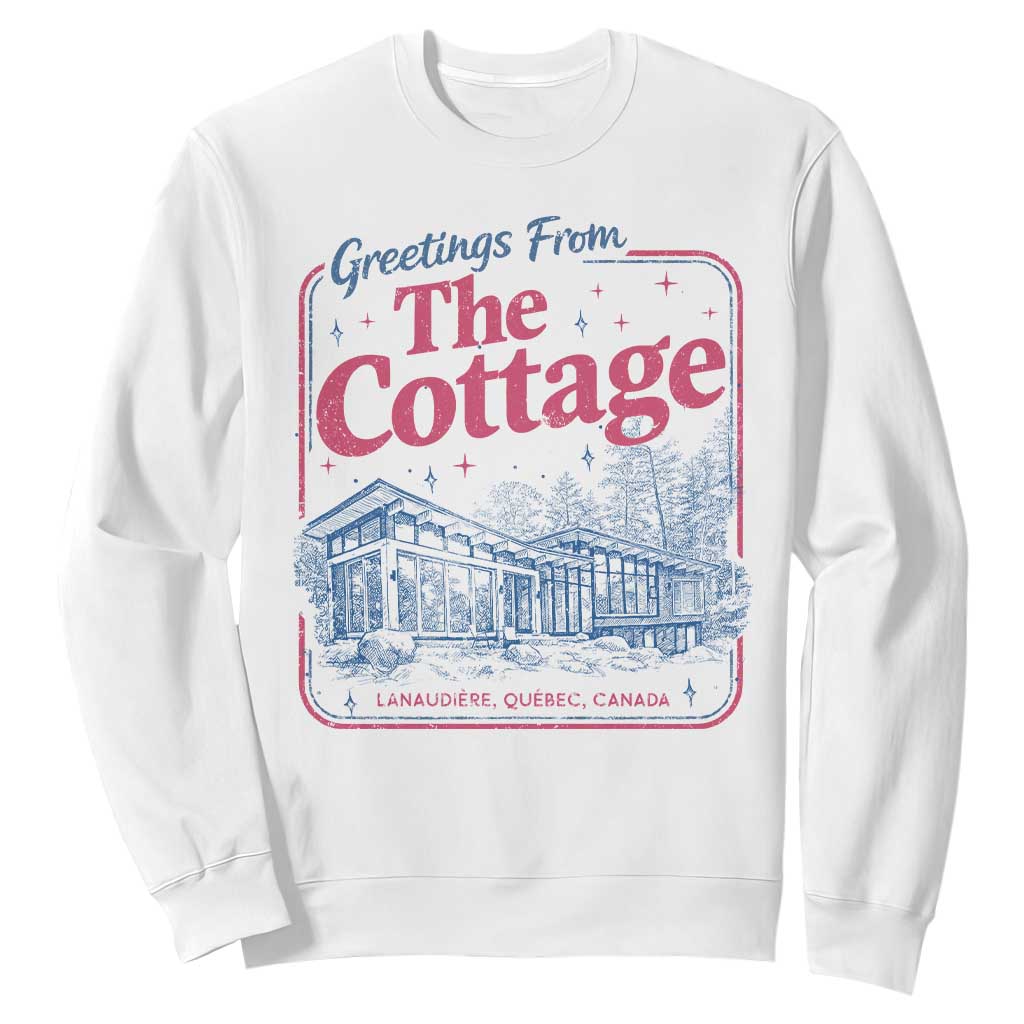 Coming To The Cottage Sweatshirt LGBT Romance Hockey Fan TS10 White Print Your Wear