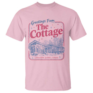 Coming To The Cottage T Shirt LGBT Romance Hockey Fan TS10 Light Pink Print Your Wear