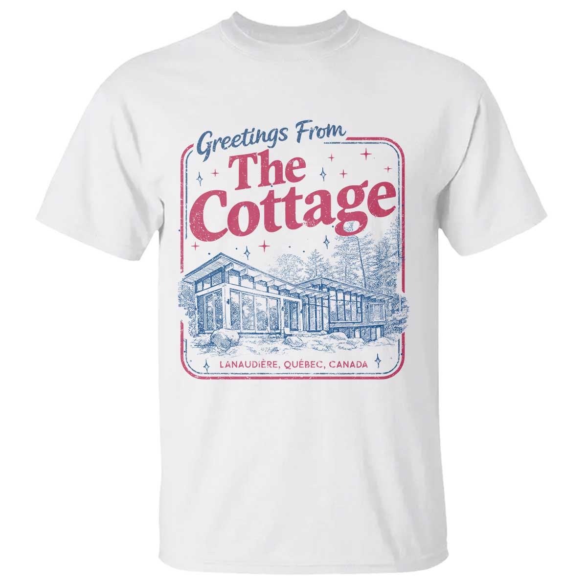 Coming To The Cottage T Shirt LGBT Romance Hockey Fan TS10 White Print Your Wear