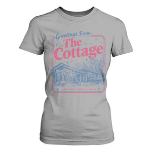 Coming To The Cottage T Shirt For Women LGBT Romance Hockey Fan TS10 Sport Gray Print Your Wear