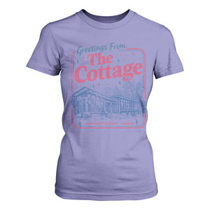 Coming To The Cottage T Shirt For Women LGBT Romance Hockey Fan TS10 Violet Print Your Wear