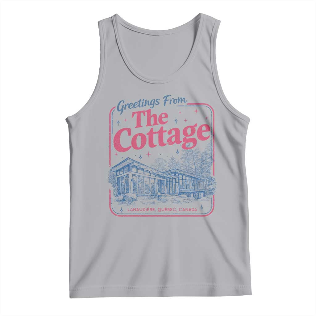 Coming To The Cottage Tank Top LGBT Romance Hockey Fan TS10 Athletic Heather Print Your Wear