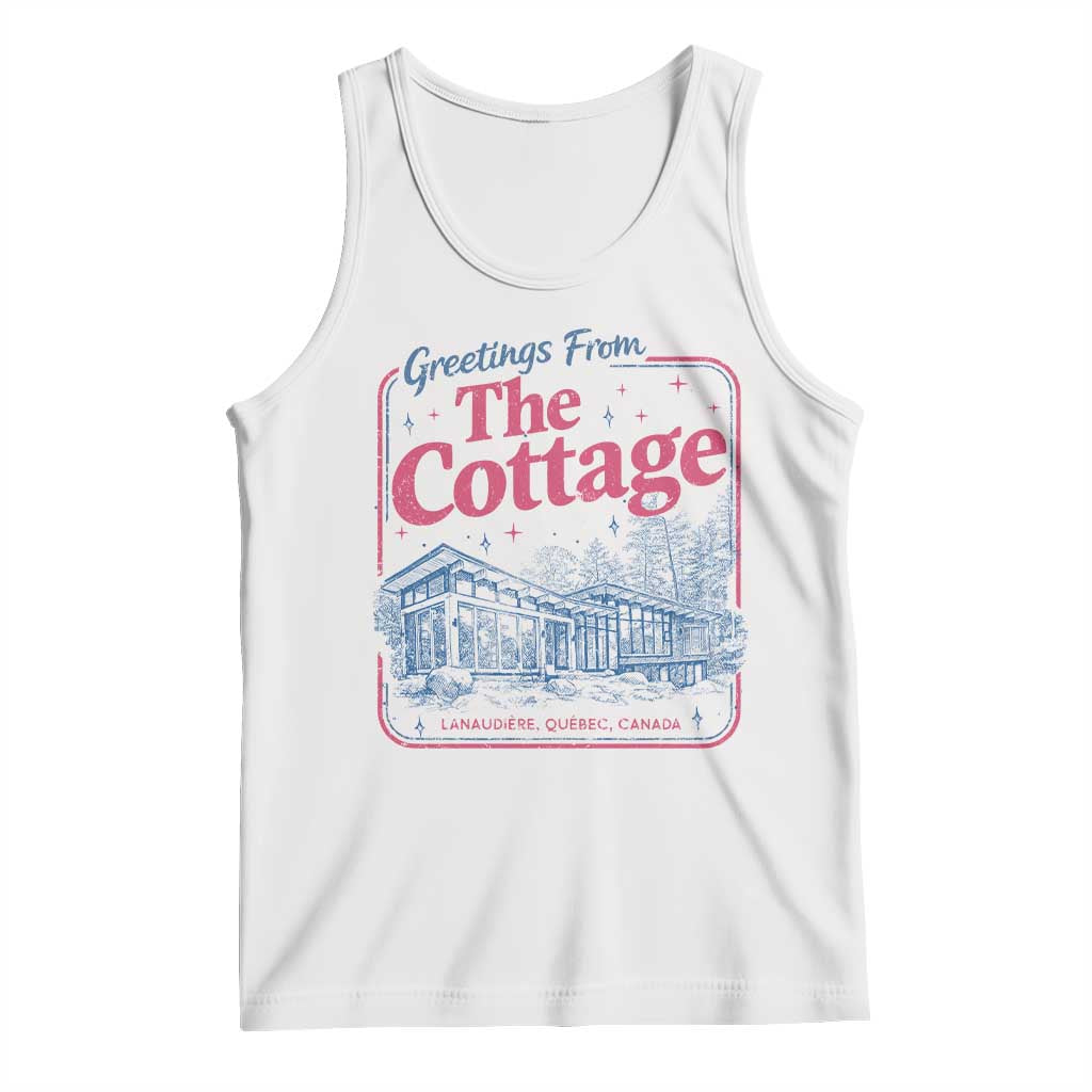 Coming To The Cottage Tank Top LGBT Romance Hockey Fan TS10 White Print Your Wear