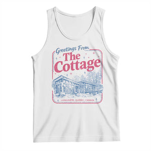 Coming To The Cottage Tank Top LGBT Romance Hockey Fan TS10 White Print Your Wear