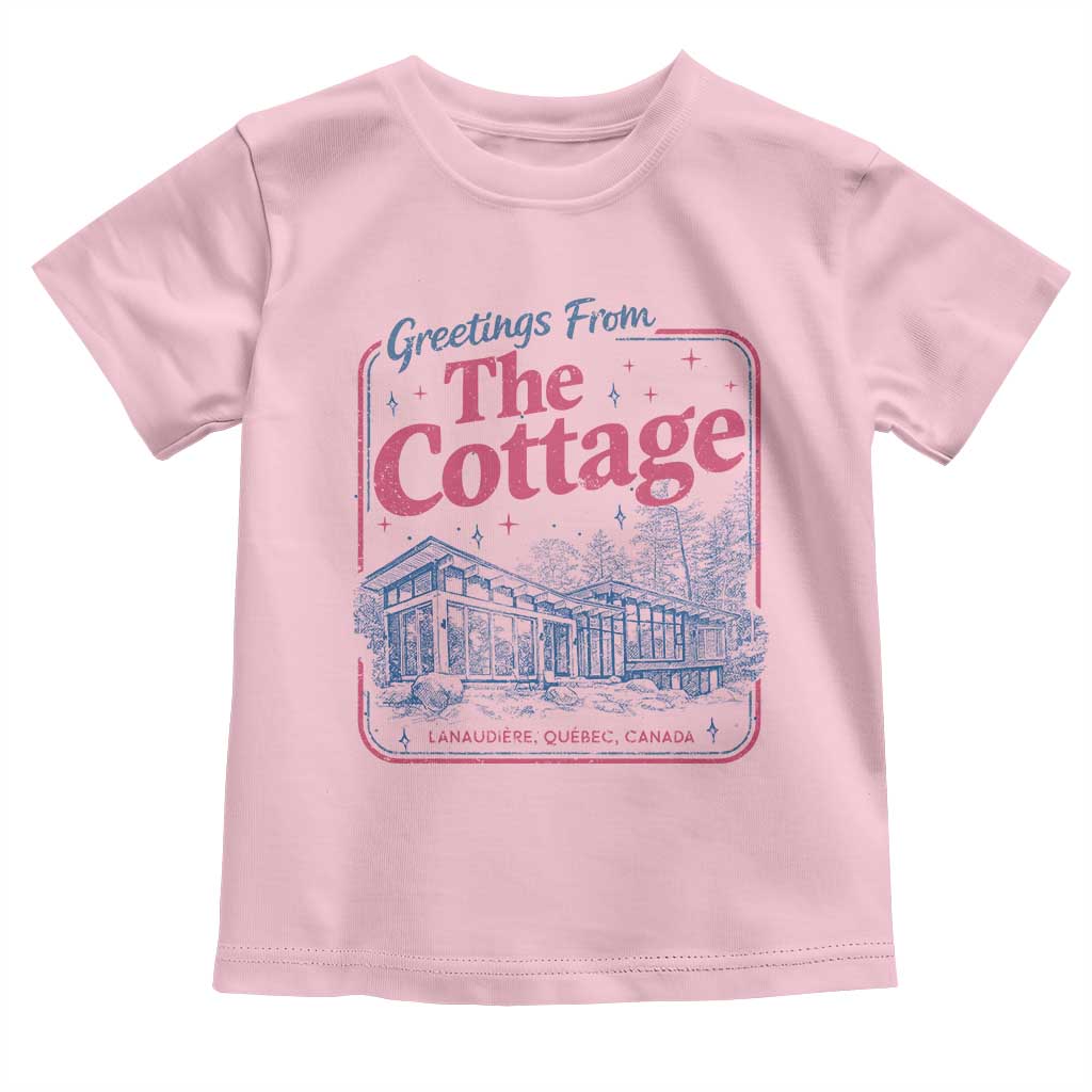 Coming To The Cottage Toddler T Shirt LGBT Romance Hockey Fan TS10 Light Pink Print Your Wear