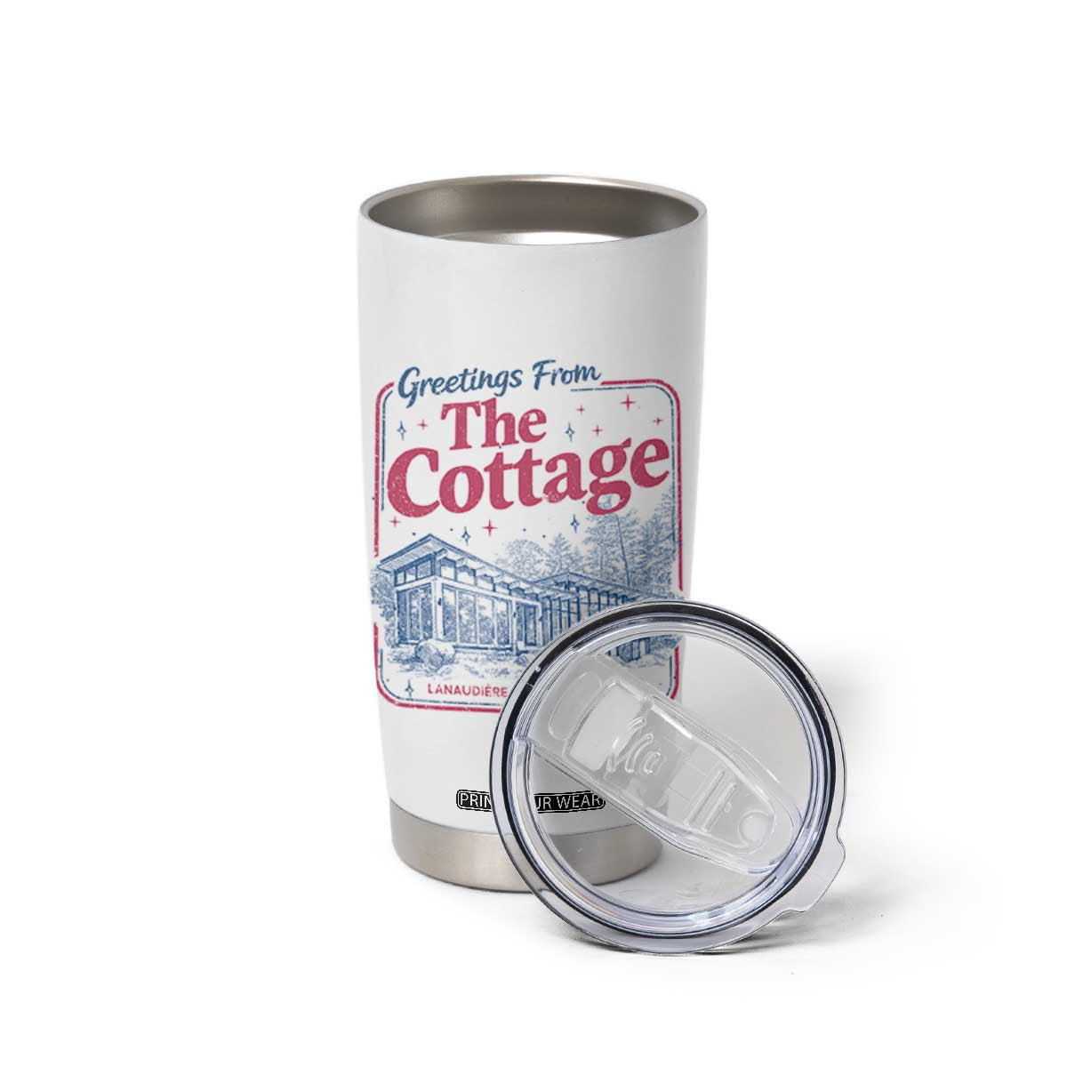 Coming To The Cottage Tumbler Cup LGBT Romance Hockey Fan TS10 Print Your Wear