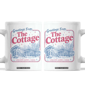 Coming To The Cottage Coffee Mug LGBT Romance Hockey Fan TS10 White Print Your Wear