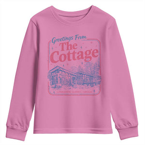 Coming To The Cottage Youth Sweatshirt LGBT Romance Hockey Fan TS10 Azalea Print Your Wear