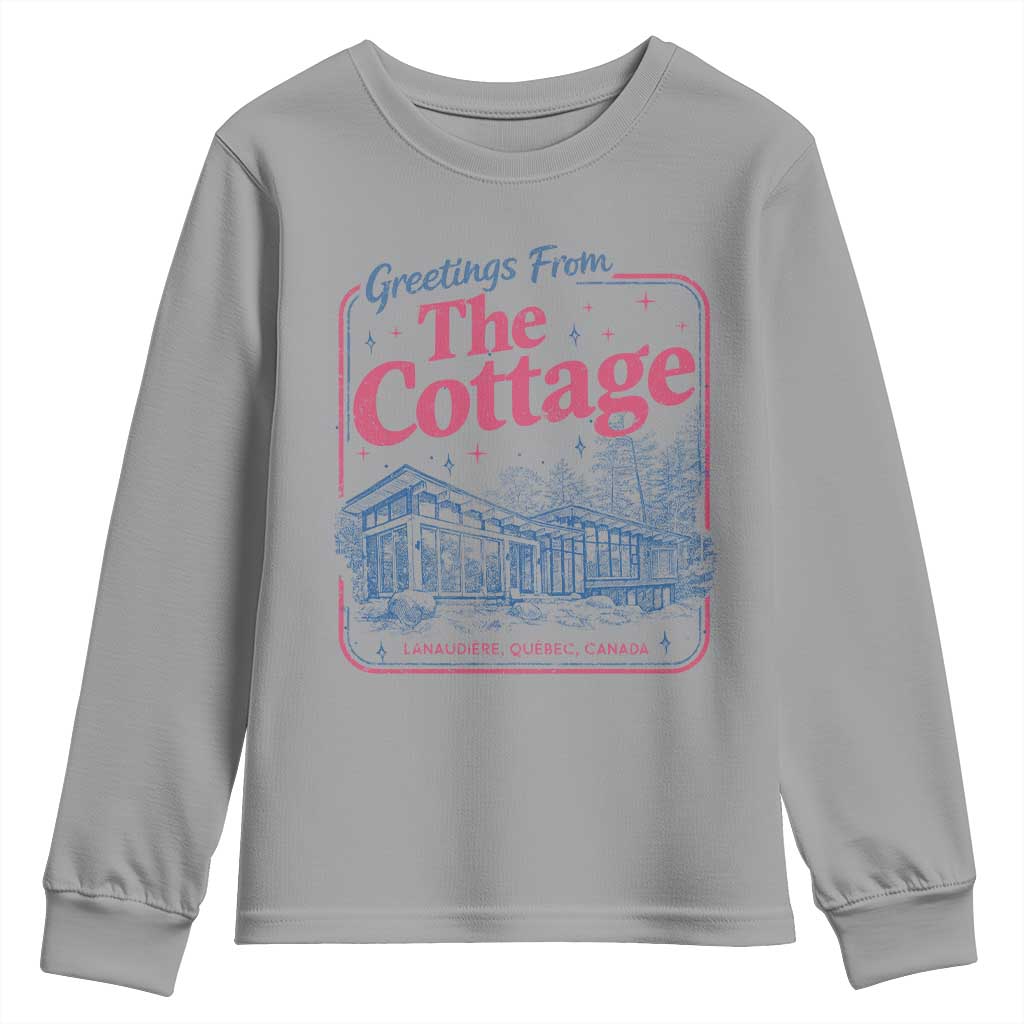 Coming To The Cottage Youth Sweatshirt LGBT Romance Hockey Fan TS10 Sport Gray Print Your Wear