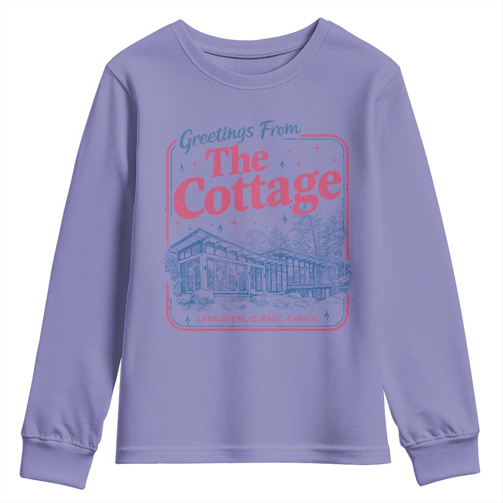 Coming To The Cottage Youth Sweatshirt LGBT Romance Hockey Fan TS10 Violet Print Your Wear
