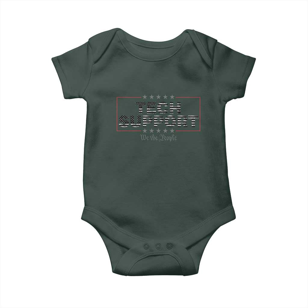 Tech Support Baby Onesie IT Support Programmer Engineer TS10 Print Your Wear