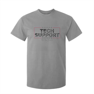 Tech Support T Shirt For Kid IT Support Programmer Engineer TS10 Sport Gray Print Your Wear