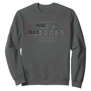 Tech Support Sweatshirt IT Support Programmer Engineer TS10 Dark Heather Print Your Wear