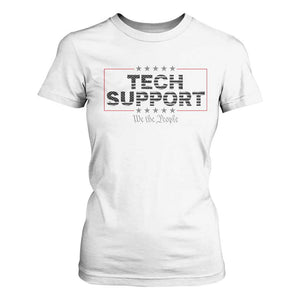 Tech Support T Shirt For Women IT Support Programmer Engineer TS10 White Print Your Wear