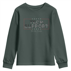 Tech Support Youth Sweatshirt IT Support Programmer Engineer TS10 Dark Forest Green Print Your Wear