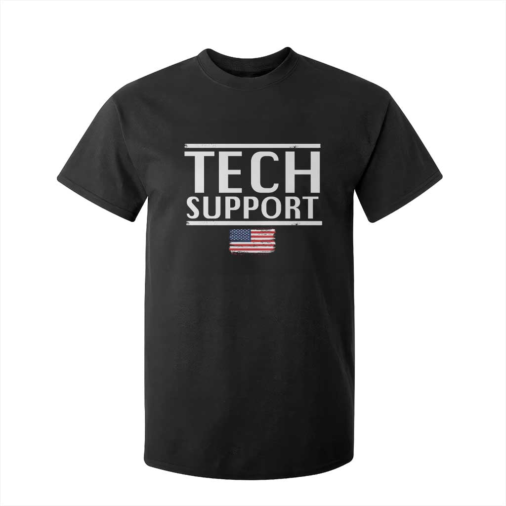 Tech Support T Shirt For Kid IT Support Programmer Engineer Elon Musk TS10 Black Print Your Wear