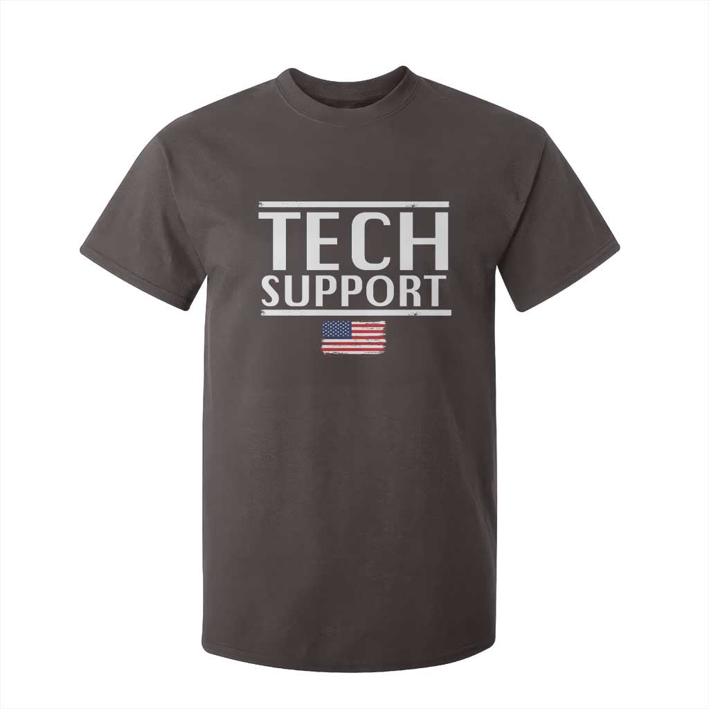 Tech Support T Shirt For Kid IT Support Programmer Engineer Elon Musk TS10 Dark Chocolate Print Your Wear