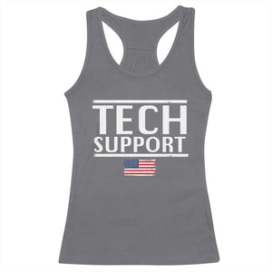Tech Support Racerback Tank Top IT Support Programmer Engineer Elon Musk TS10 Charcoal Print Your Wear