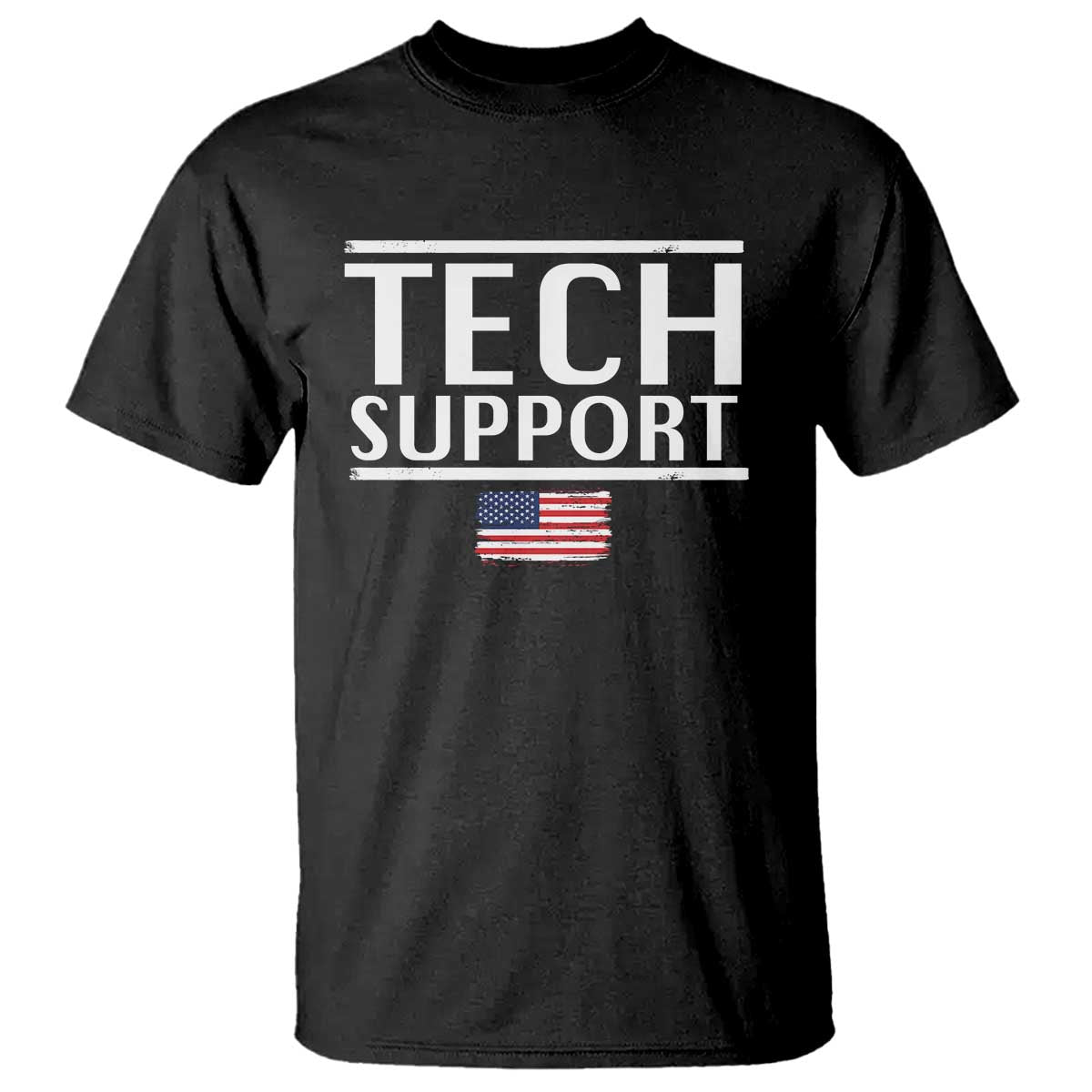 Tech Support T Shirt IT Support Programmer Engineer Elon Musk TS10 Black Print Your Wear