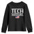 Tech Support Youth Sweatshirt IT Support Programmer Engineer Elon Musk TS10 Black Print Your Wear