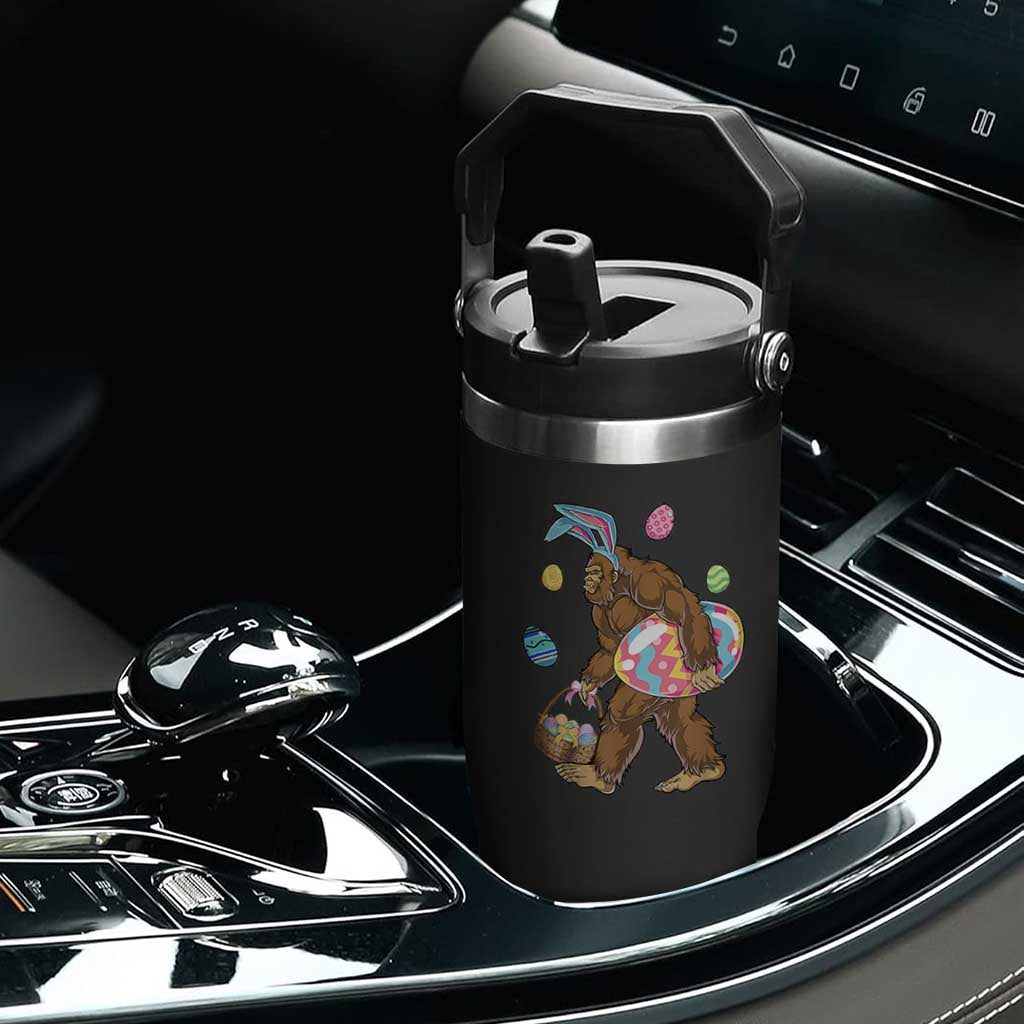 Bigfoot Easter Flip Straw Tumbler Funny Sasquatch Eggs Hunting TS10 Print Your Wear