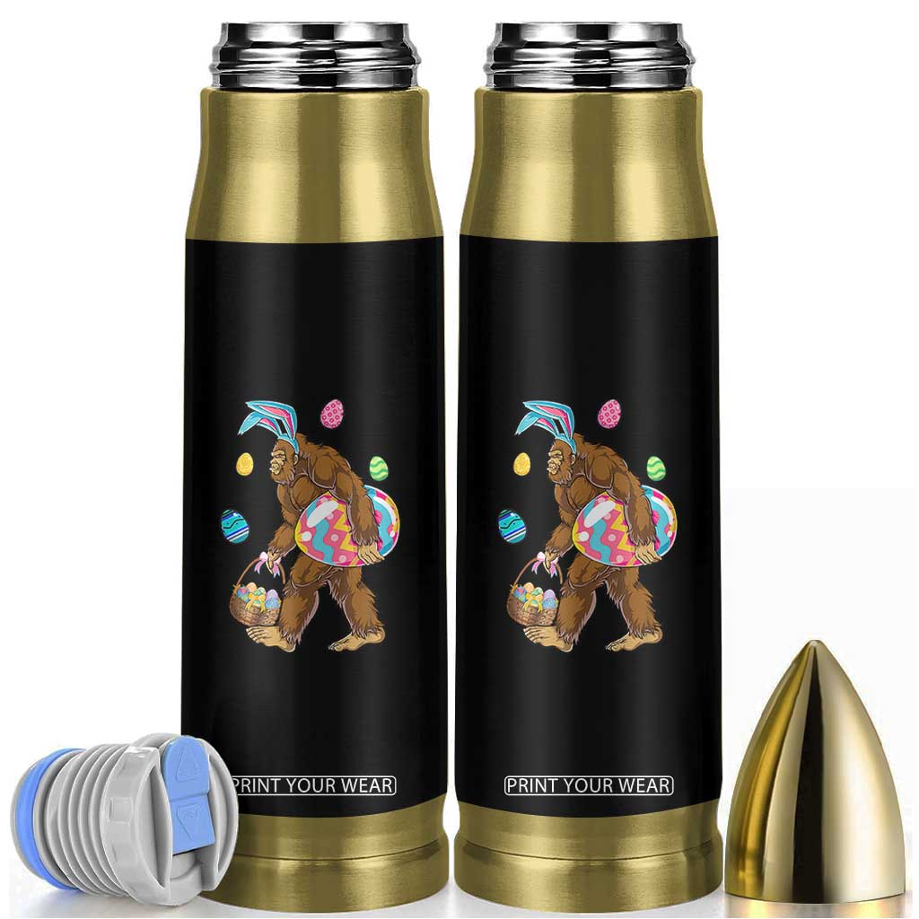 Bigfoot Easter Bullet Tumbler Funny Sasquatch Eggs Hunting TS10 Black Print Your Wear
