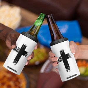 He Is Risen 4 in 1 Can Cooler Tumbler Christian Easter Cross TS10 Print Your Wear