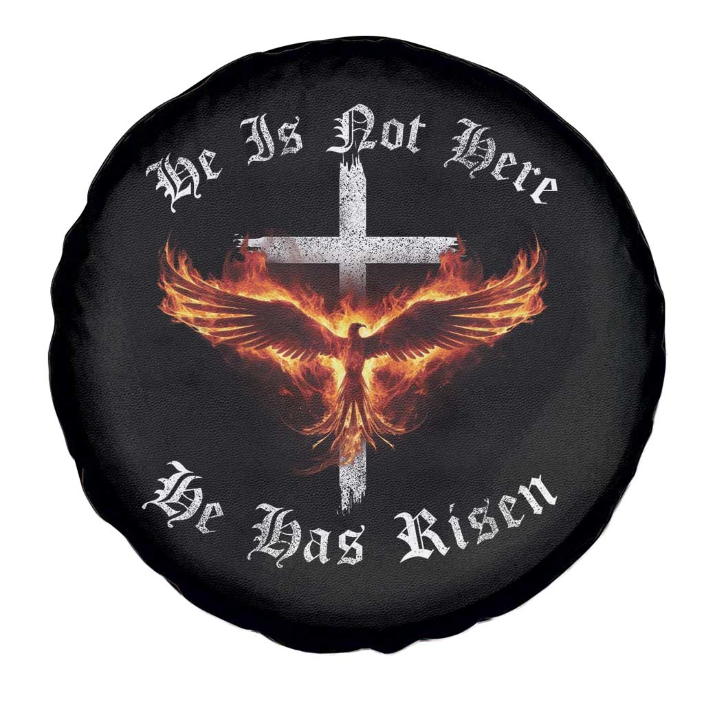Easter Jesus Has Risen Spare Tire Cover Christian Religious Phoenix Resurrection Cross TS10 Print Your Wear