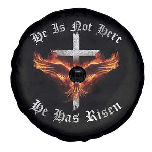 Easter Jesus Has Risen Spare Tire Cover Christian Religious Phoenix Resurrection Cross TS10 Print Your Wear