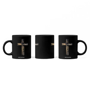 Easter Christian Coffee Mug Vintage Cross Farmhouse Religious Not About Bunny About the Lamb TS10 Print Your Wear