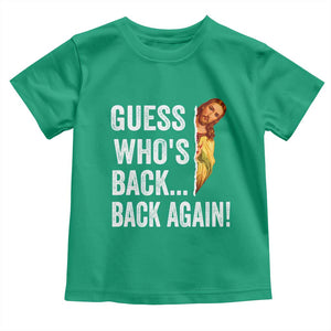 Funny Jesus Meme Quote Toddler T Shirt Easter Guess Whos Back Funny Religious TS10 Irish Green Print Your Wear