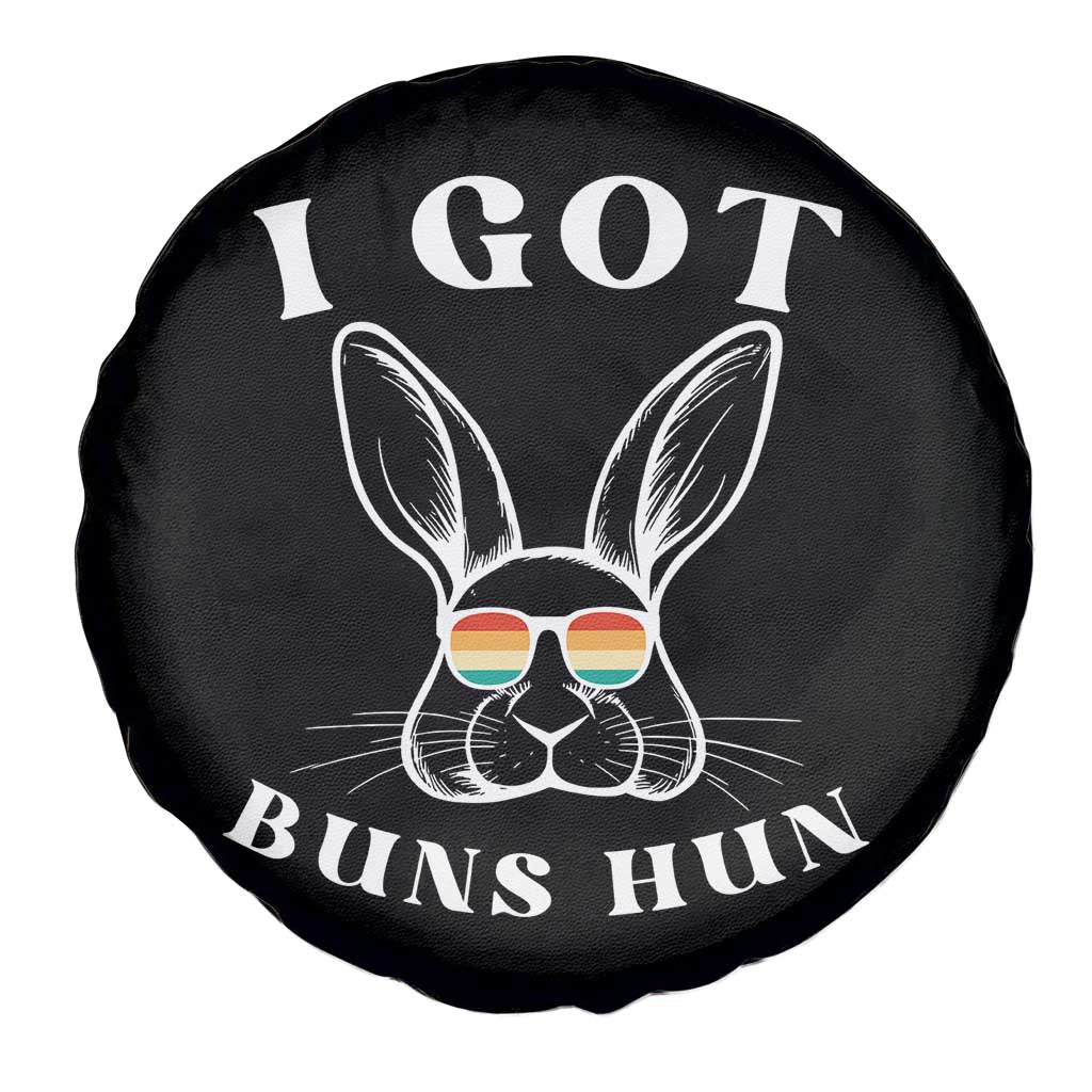 Rabbit Easter Bunny Sunglasses Spare Tire Cover Retro Vintage I Got Buns Hun Funny Jokes TS10 Print Your Wear