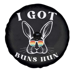 Rabbit Easter Bunny Sunglasses Spare Tire Cover Retro Vintage I Got Buns Hun Funny Jokes TS10 Print Your Wear