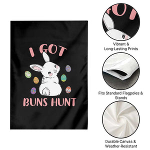 Rabbit Easter Bunny Sunglasses Garden Flag I Got Buns Hun Funny Jokes TS10 Print Your Wear
