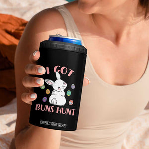 Rabbit Easter Bunny Sunglasses 4 in 1 Can Cooler Tumbler I Got Buns Hun Funny Jokes TS10 Print Your Wear