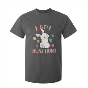 Rabbit Easter Bunny Sunglasses T Shirt For Kid I Got Buns Hun Funny Jokes TS10 Dark Heather Print Your Wear