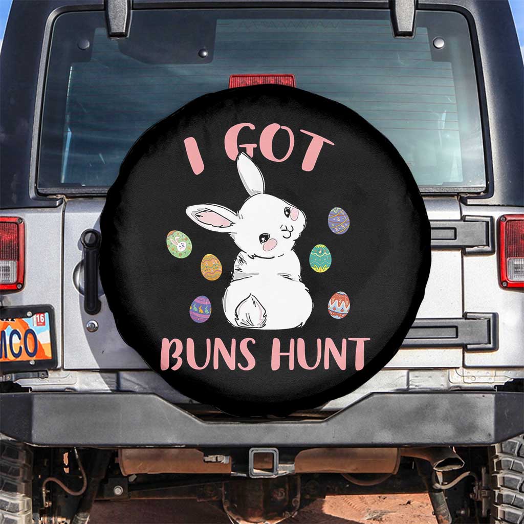 Rabbit Easter Bunny Sunglasses Spare Tire Cover I Got Buns Hun Funny Jokes TS10 No hole Black Print Your Wear