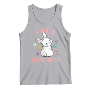 Rabbit Easter Bunny Sunglasses Tank Top I Got Buns Hun Funny Jokes TS10 Athletic Heather Print Your Wear
