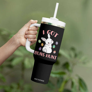 Rabbit Easter Bunny Sunglasses Tumbler With Handle I Got Buns Hun Funny Jokes TS10 Print Your Wear