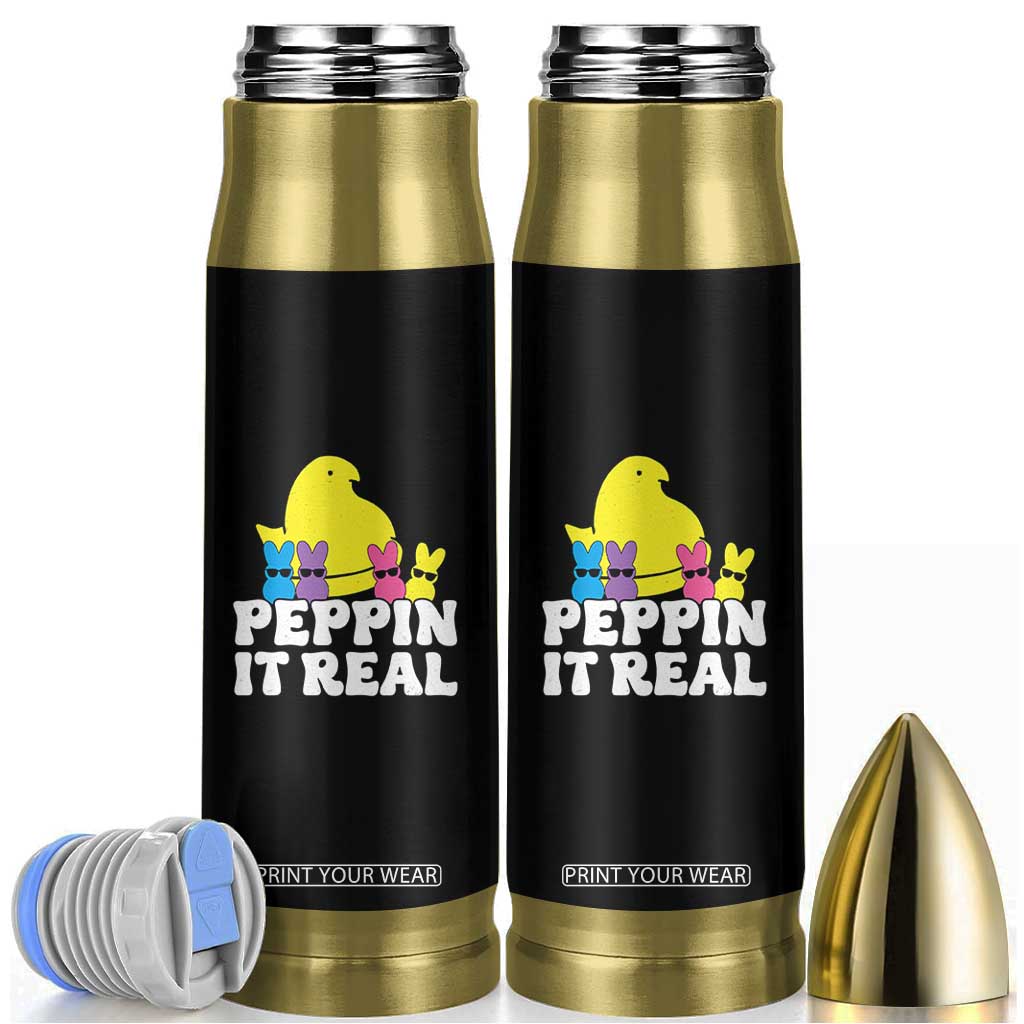 Easter Bunny Bullet Tumbler Peepin It Real Rabbit Candy Easter TS10 Black Print Your Wear