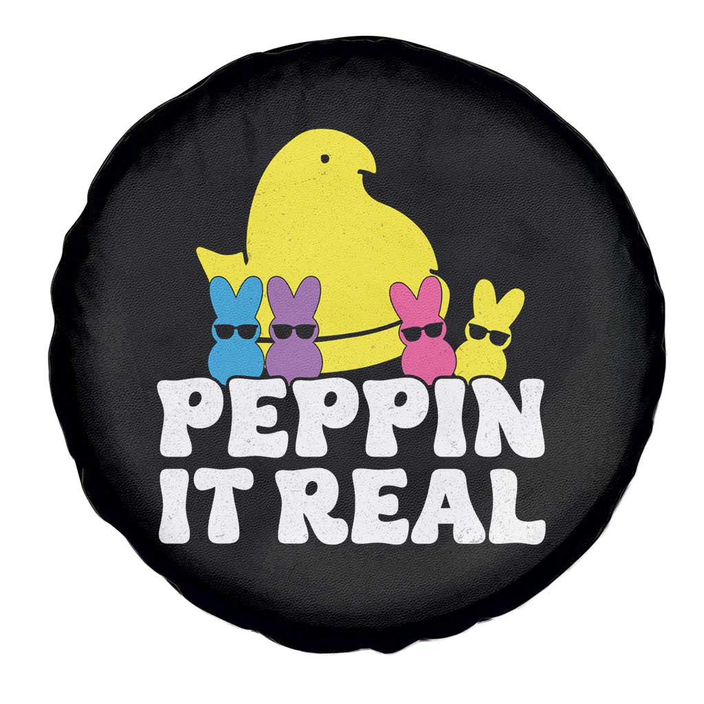 Easter Bunny Spare Tire Cover Peepin It Real Rabbit Candy Easter TS10 Print Your Wear