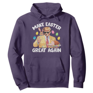 Easter Trump Hoodie Make Easter Great Again TS10 Purple Print Your Wear