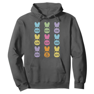 Easter Bruh Hoodie Gen Alpha Slang Skibidi Rizz Cute Bunny TS10 Dark Heather Print Your Wear